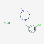 1-(3-Chloro-benzyl)-[1,4]diazepane hydrochloride