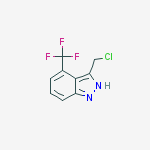 1H-Indazole-6-carbonitrile, 3-(2-aminoethyl)-