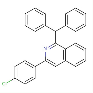 Isoquinoline, 3-(4-chlorophenyl)-1-(diphenylmethyl)-