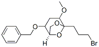 6,8-Dioxabicyclo3.2.1octane, 5-(3-bromopropyl)-4-methoxy-2-(phenylmethoxy)-, 1R-(exo,exo)-