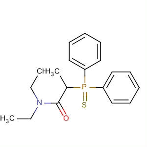 Propanamide, 2-(diphenylphosphinothioyl)-N,N-diethyl-
