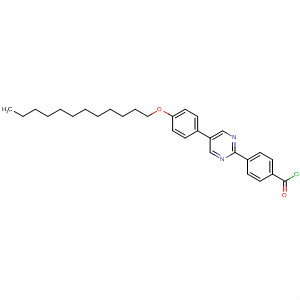 Benzoyl chloride, 4-[5-[4-(dodecyloxy)phenyl]-2-pyrimidinyl]-