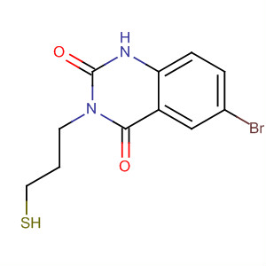 2,4(1H,3H)-Quinazolinedione, 6-bromo-3-(3-mercaptopropyl)-