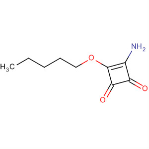 3-Cyclobutene-1,2-dione, 3-amino-4-(pentyloxy)-