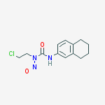1-(2-chloroethyl)-1-nitroso-3-(5,6,7,8-tetrahydronaphthalen-2-yl)urea