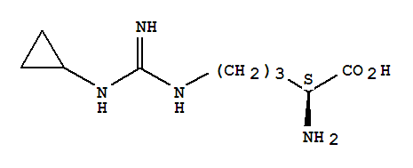 omega-N-cyclopropylarginine