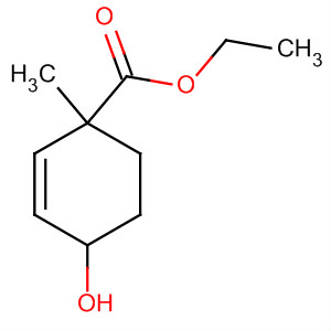 2-Cyclohexene-1-carboxylic acid, 4-hydroxy-1-methyl-, ethyl ester, cis-