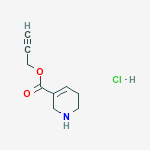 2-PROPYNYL 1,2,5,6-TETRAHYDRO-3-PYRIDINECARBOXYLATE HCL