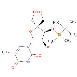Thymidine, 3'-O-[(1,1-dimethylethyl)dimethylsilyl]-4'-(hydroxymethyl)-