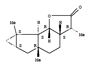 Cycloprop[2,3]indeno[4,5-b]furan-2(3H)-one,decahydro-3,5a,7a-trimethyl-, [3R-(3a,3ab,5ab,6ab,7ab,7ba,7cb)]-