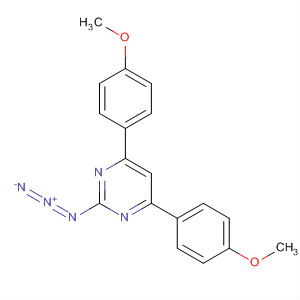 Pyrimidine, 2-azido-4,6-bis(4-methoxyphenyl)-