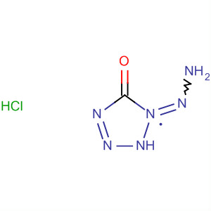5H-Tetrazol-5-one, 1,2-dihydro-, hydrazone, monohydrochloride