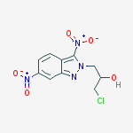 2H-Indazole-2-ethanol, a-(chloromethyl)-3,6-dinitro-