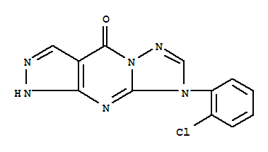 8-(2-chlorophenyl)-1,8-dihydro-4H-pyrazolo[3,4-d][1,2,4]triazolo[1,5-a]pyrimidin-4-one