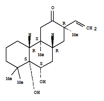 3(2H)-Phenanthrenone,2-ethenyldodecahydro-8a,9-dihydroxy-2,4a,8,8-tetramethyl-, [2R-(2a,4ab,4ba,8ab,9b,10aa)]-