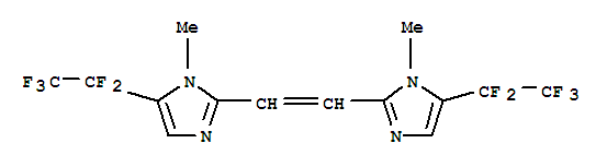 1-METHYL-5-(PENTA FLUOROETHYL)-2-(2-(1-METHYL-4-(PENTAFLUOROETHYL)-1H-IMIDAZOL-2-YL)VINYL)-1H-IMIDAZOLE
