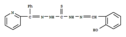 1-(phenyl-2-pyridyl)carbylidene-5-salicylidenethiocarbohydrazone