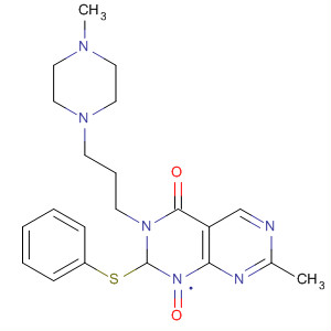 Pyrimido[4,5-d]pyrimidin-4(1H)-one,2,3-dihydro-7-methyl-3-[3-(4-methyl-1-piperazinyl)propyl]-1-phenyl-2-thioxo-