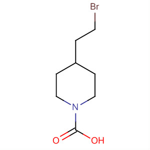 1-Piperidinecarboxylic acid, 4-(2-bromoethyl)-