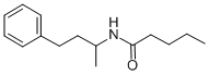 N-(1-METHYL-3-PHENYLPROPYL)-N-VALERAMIDE