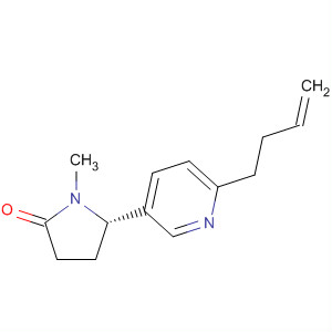 2-Pyrrolidinone, 5-[6-(3-butenyl)-3-pyridinyl]-1-methyl-, (S)-
