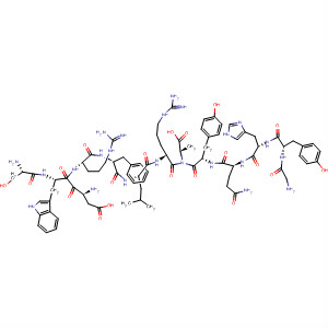 L-Alanine,L-seryl-L-a-aspartyl-L-tryptophyl-L-arginyl-L-phenylalanyl-L-leucyl-L-arginylglycyl-L-tyrosyl-L-histidyl-L-glutaminyl-L-tyrosyl-