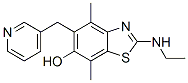 6-Benzothiazolol,  2-(ethylamino)-4,7-dimethyl-5-(3-pyridinylmethyl)-