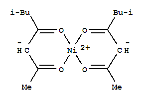 Bis(6-methylheptane-2,4-dionato-O,O')nickel