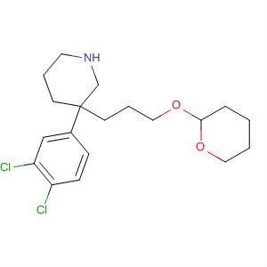 Piperidine,3-(3,4-dichlorophenyl)-3-[3-[(tetrahydro-2H-pyran-2-yl)oxy]propyl]-