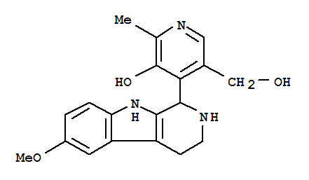 5-(hydroxymethyl)-4-(6-methoxy-2,3,4,9-tetrahydro-1H-beta-carbolin-1-yl)-2-methylpyridin-3-ol