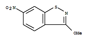1,2-benzisothiazole, 3-methoxy-6-nitro-