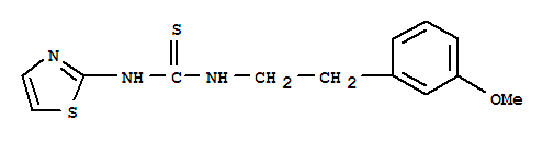 thiourea, N-[2-(3-methoxyphenyl)ethyl]-N'-2-thiazolyl-