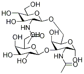 2-Acetamido-6-O-(2-acetamido-2-deoxy-β-D-glucopyranosyl)-3-O-(β-D-galactopyranosyl)-2-deoxy-α-D-galactopyranose