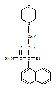 2-Ethyl-4-(morpholin-4-yl)-2-(1-naphthyl)butanamide