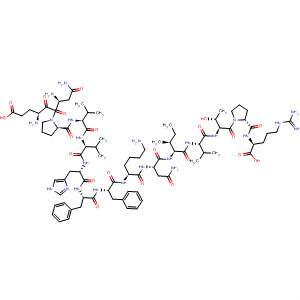 L-Arginine,L-a-glutamyl-L-asparaginyl-L-prolyl-L-valyl-L-valyl-L-histidyl-L-phenylalanyl-L-phenylalanyl-L-lysyl-L-asparaginyl-L-isoleucyl-L-valyl-L-threonyl-L-prolyl-