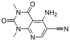 5-amino-6-cyano-1,3-dimethyl-1,2,3,4-tetrahydropyrido(2,3-d)pyrimidine-2,4-dione