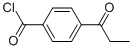 Benzoyl chloride,4-(1-oxopropyl)-