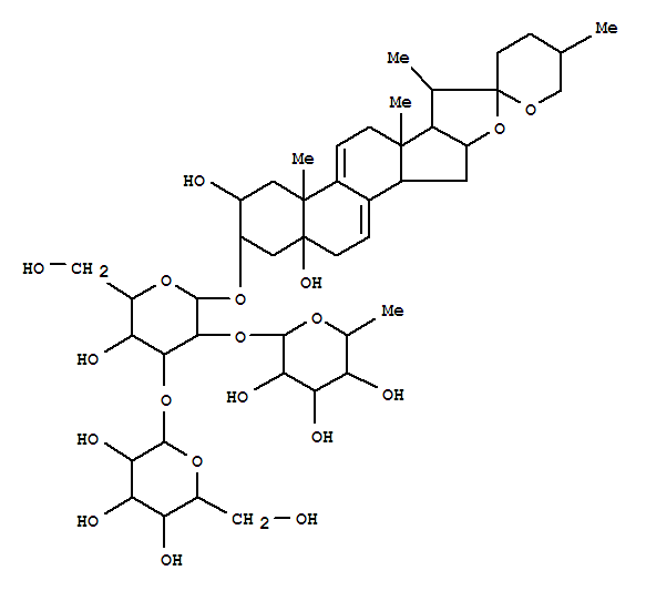 Spiro[8H-naphth[2',1':4,5]indeno[2,1-b]furan-8,2'-[2H]pyran],b-D-glucopyranoside deriv.