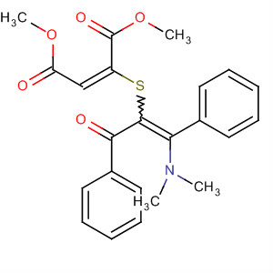 2-Butenedioic acid,2-[[1-benzoyl-2-(dimethylamino)-2-phenylethenyl]thio]-, dimethyl ester,(E,E)-