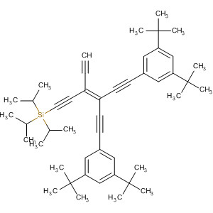 Silane,[6-[3,5-bis(1,1-dimethylethyl)phenyl]-4-[[3,5-bis(1,1-dimethylethyl)phenyl]ethynyl]-3-ethynyl-3-hexene-1,5-diynyl]tris(1-methylethyl)-