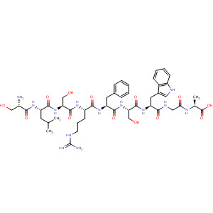 L-Alanine,L-seryl-L-leucyl-L-seryl-L-arginyl-L-phenylalanyl-L-seryl-L-tryptophylglycyl-