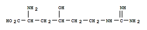 (4R)-N~6~-(diaminomethylidene)-4-hydroxy-L-lysine