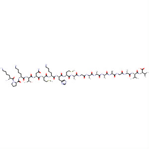 L-Valine,L-lysyl-L-prolyl-L-lysyl-L-threonyl-L-asparaginyl-L-methionyl-L-lysyl-L-histidyl-L-methionyl-L-alanylglycyl-L-alanyl-L-alanyl-L-alanyl-L-alanylglycyl-L-alanyl-L-valyl-
