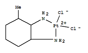 Platinum,dichloro(3-methyl-1,2-cyclohexanediamine-N,N')-, [SP-4-3-[1R-(1a,2a,3a)]]- (9CI)