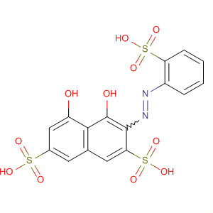 2,7-Naphthalenedisulfonic acid, 4,5-dihydroxy-3-[(2-sulfophenyl)azo]-