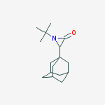 1-(1,1-Dimethylethyl)-3-[tricyclo[3.3.1.13,7]decan-1-yl]aziridin-2-one