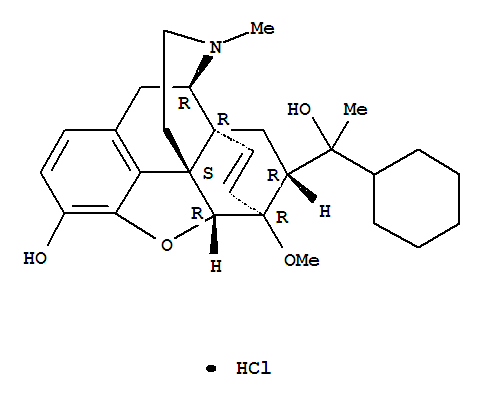 18-(1-cyclohexyl-1-hydroxyethyl)-6-methoxy-17-methyl-1,2,3,4,11,12,18,19-octahydro-4,5-epoxy-6,14-ethenomorphinan-3-ol