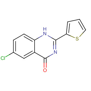 4(1H)-Quinazolinone, 6-chloro-2-(2-thienyl)-