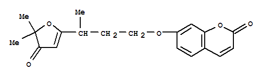 7-[3-(5,5-dimethyl-4-oxo-4,5-dihydrofuran-2-yl)butoxy]-2H-chromen-2-one