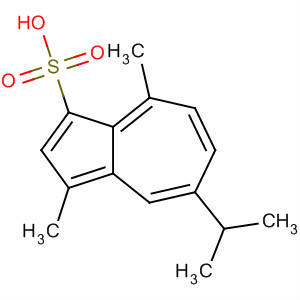 1-Azulenesulfonic acid, 3,8-dimethyl-5-(1-methylethyl)-